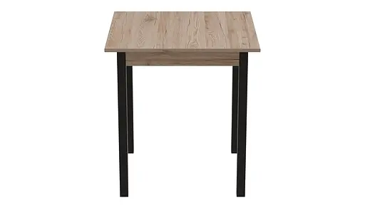 Стіл кухонний Ferrum-decor Агата 75x70x70 Чорний ДСП Сан-Марино 16мм (FRD-105668) - фото 4