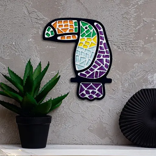 Дитячий набір для творчості кришталева мозаїка "Тукан" MA2001 - фото 2