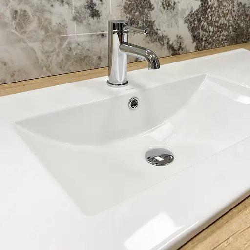 Умивальник VBI Ferrara 120 white врізний VBI-018031, Білий - фото 8