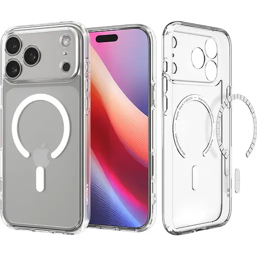 Чохол Spigen Ultra Hybrid with MagSafe для Apple iPhone 17 Pro Clear White ACS10346 (152027) - фото 7