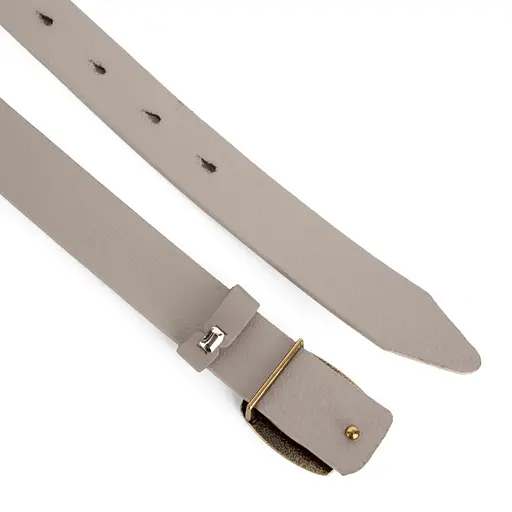 Ремень кожаный женский НС-2558 (105 см) мокко - фото 4