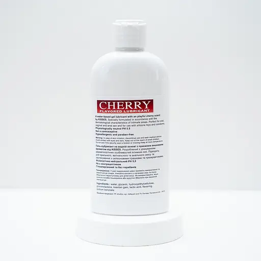 Густий універсальний лубрикант на водній основі з вишневим ароматом 200 мл гіпоалергенний - фото 2