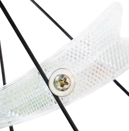 Катафоты (светоотражатели) на спицы колеса велосипеда белый (G0001049) - фото 3