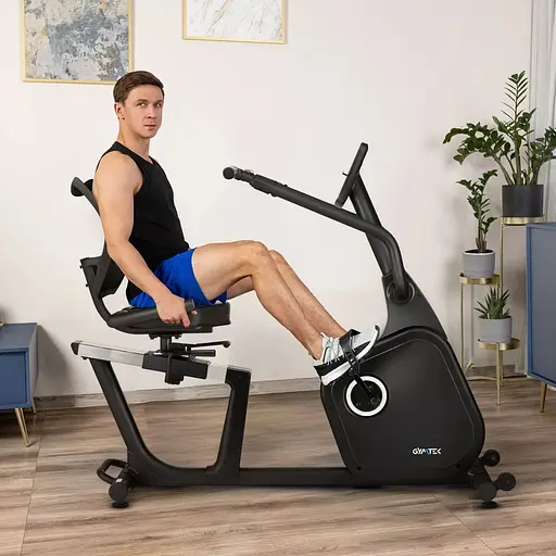 Горизонтальный велотренажер Gymtek XBR8000 электромагнитный - фото 2