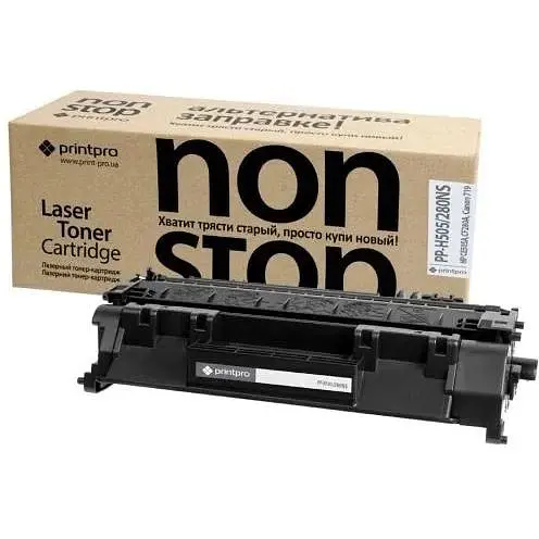 Картридж PrintPro HP 05A CE505A Black teh0024299 - фото 1