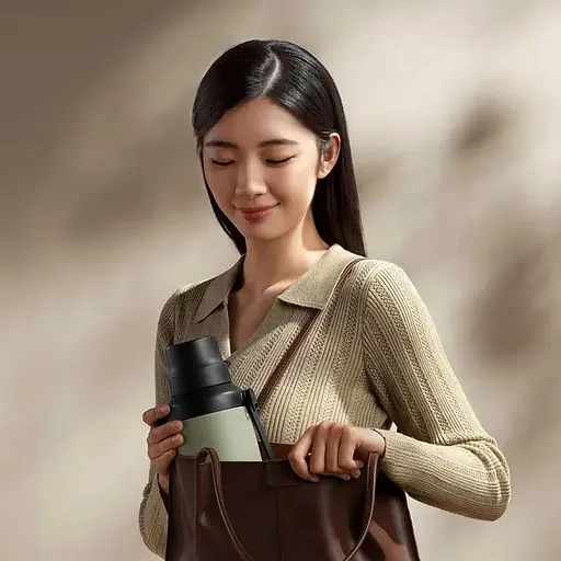 Термос MiJia Big Belly Thermos Cup 1L Green (MJDDB01PL) [147166] - фото 4