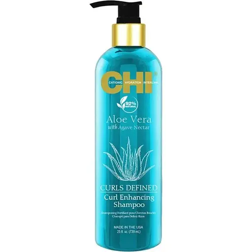 Шампунь для вьющихся волос с алоэ вера Aloe Vera CHI 739 мл