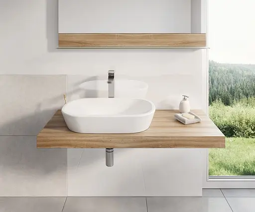 Умивальник Ravak Ceramic O 60x40 XJX01160001, Білий - фото 4