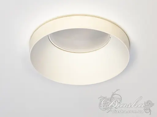 Унікальний, стриманий, алюмінієвий точковий світильник для зали, серія - фото 1