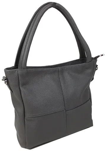 Женская кожаная сумка на двух ручках Borsacomoda 29х28х10 см sum0026801 - фото 2