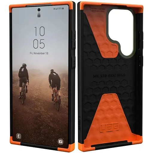 Протиударний чохол UAG Civilian Samsung Galaxy S23 Ultra (6.8") Olive (Refurbished) - фото 9