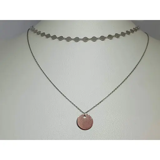 Серебряное колье Qvaliz. 908-01064 - фото 2