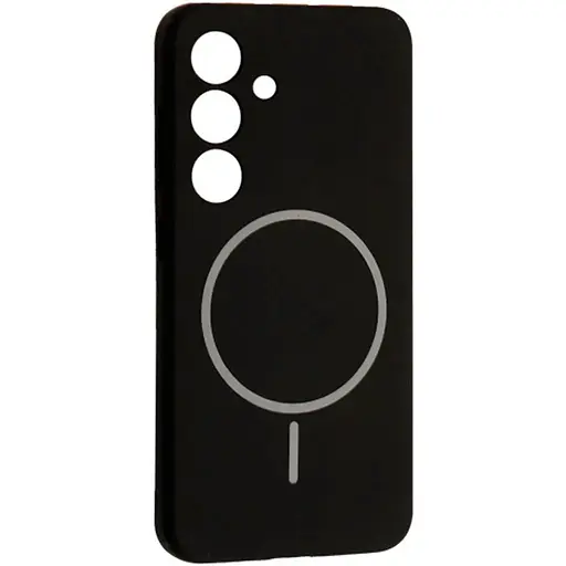 Чохол DK Luxury Silicone Case with MagSafe для Samsung Galaxy S24 Black [132249]