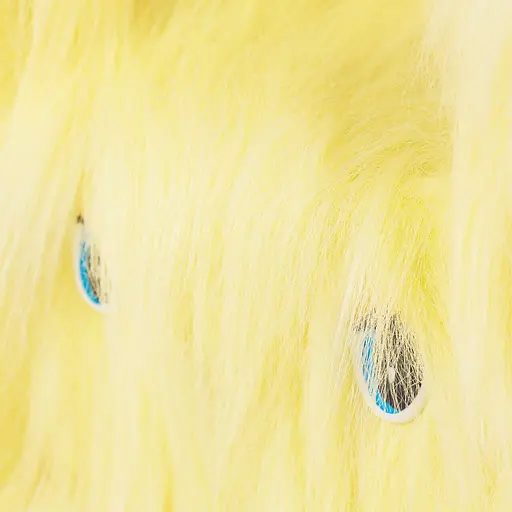 Детский Стульчик Пушистик 43см банановый - фото 2