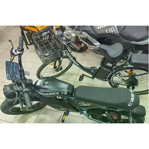 Электровелосипед Crosser E-73 фетбайк 500W 48V 18AH - фото 6