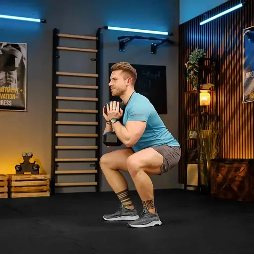 Гантеля шестигранная Trex Sport прорезиненная TX-050RD 5кг - фото 7