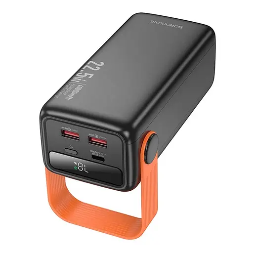Зовнішній акумулятор Borofone BJ66 Magnifico 22.5W+PD20 40000mAh чорний - фото 3