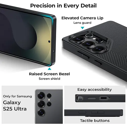 Чехол Benks Montage ArmorPro Kevlar Case 600D/1500D Magnetic для Samsung Galaxy S25 Ultra Black (6948005949181) [141724] - фото 15