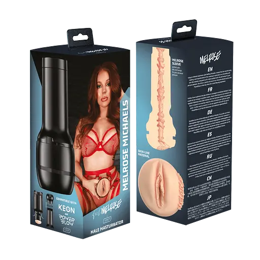 Реалистичный мастурбатор Kiiroo Feel MelRose Michaels телесный - фото 3