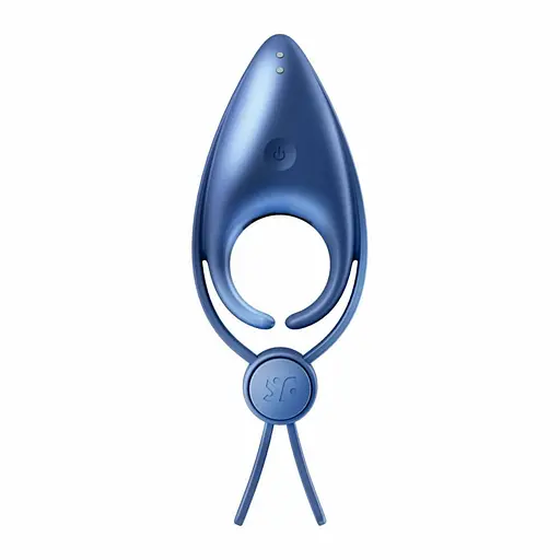 Эрекционное кольцо Satisfyer Sniper 13 см голубой - фото 4