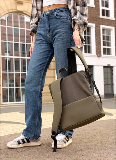 Жіночий рюкзак Sambag 37х31х14 см 000305475 - фото 7