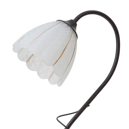 Настольная лампа Brille форма цветок LK-679T/1 E27 BK+FG - фото 2