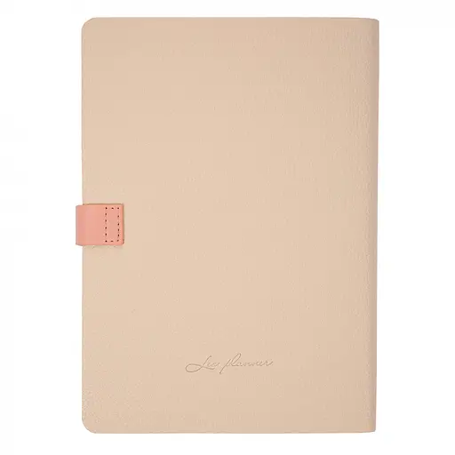 Дневник А5 Leo Planner недатированный Secret мягкий бежевый 320 страниц (252702) - фото 5