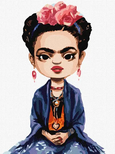 Набір для розпису по номерах Таємнича Фріда, 30x40 см, КНО4871