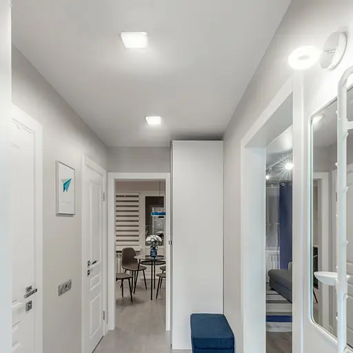 LED Світильник накладний квадрат VIDEX 18W 5000K White - фото 3