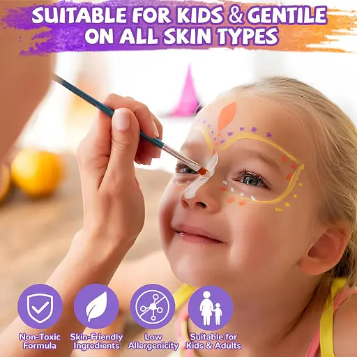 Професійний набір для малювання обличчя для дітей 42-колірний набір для макіяжу - фото 3