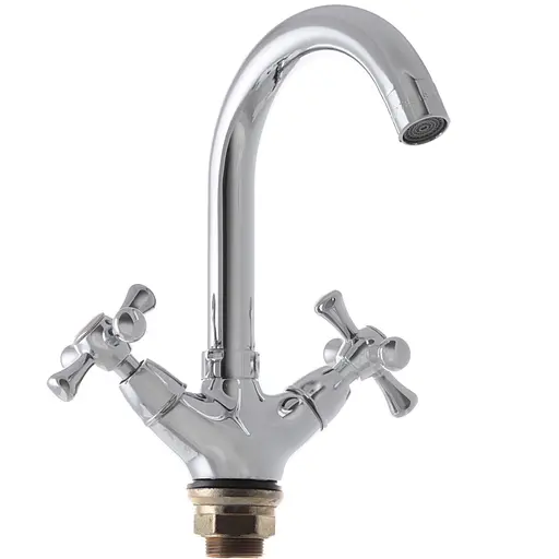 Змішувач для умивальника Haiba Smes 274 HB0377 Хром - фото 2