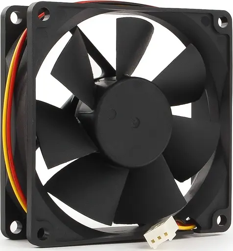 Вентилятор 80mm Gembird FANCASE/BALL 3pin - фото 2