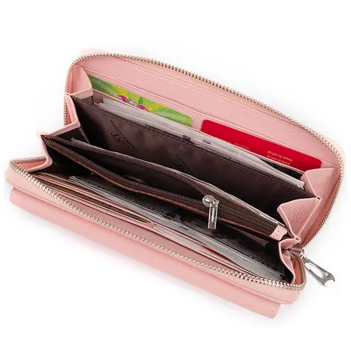 Кожаный женский кошелек ST Leather 20х10х2 см acs0015306 - фото 4