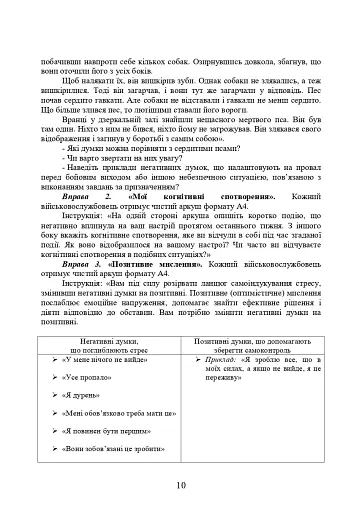 Практикум з формування стресостійкості військовослужбовців до раптових змін бойової обстановки - фото 9