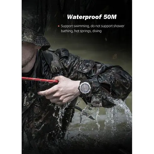 Часы мужские наручные North Edge Evoque (Черные) - фото 8