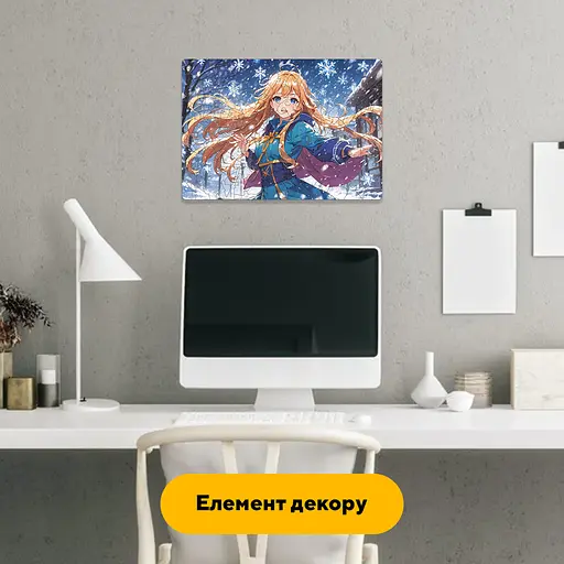 Пазл деревяний Аніме Зимова Круговерть, А1, Деревяна коробка 500+ елементів - фото 6