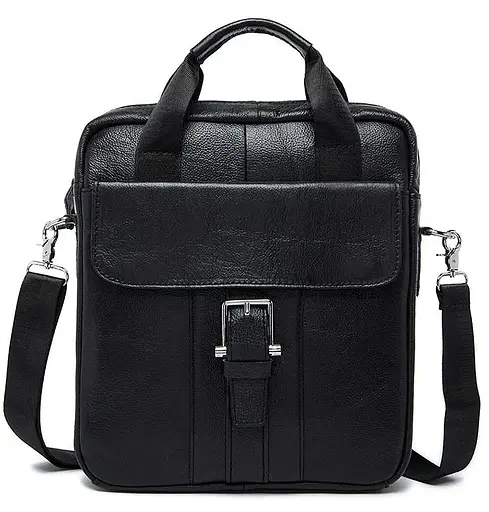 Чоловіча шкіряна сумка Vintage 27х29х5 см sum0012388 - фото 1