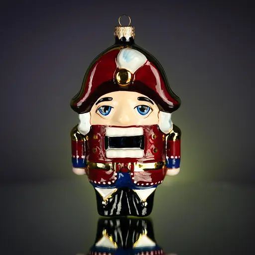 Набір ялинкових прикрас Різдвяні історії Ялинковий в дерев'яній коробці скло (4820001154214) - фото 2