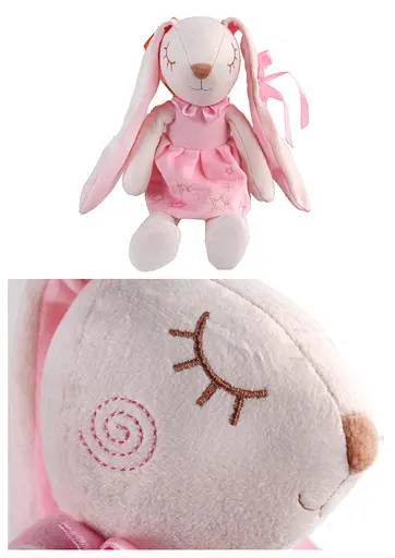 Зайченок (Беж/рож), 32*19см 11.10.01 - фото 2