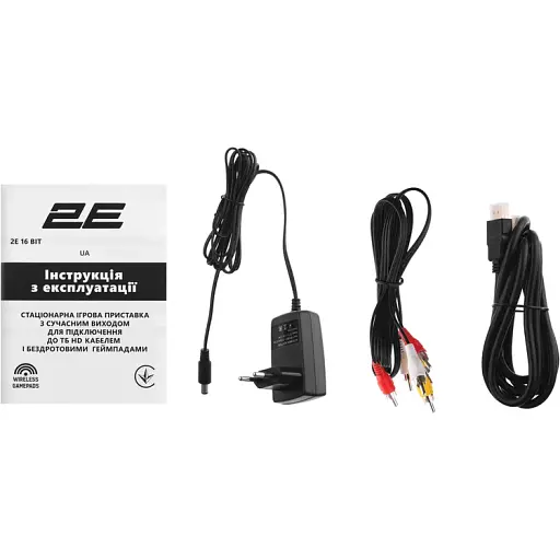 Ігрова консоль 2E 16bit HDMI 2 бездротових геймпада 183 ігор - фото 8