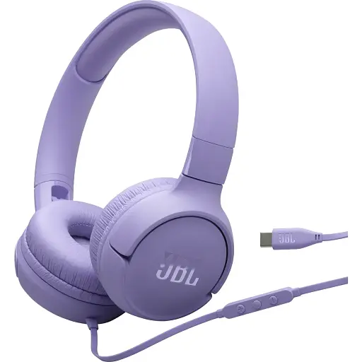 Гарнітура JBL Tune 520C Purple (JBLT520CPUR) (7137191) - фото 6