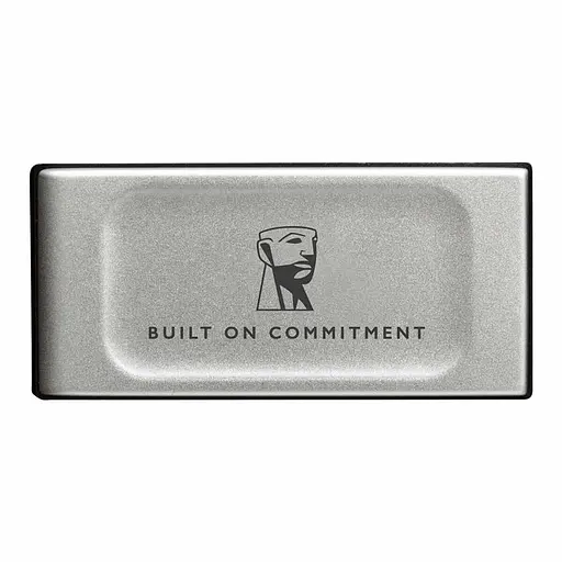 Внешний SSD-накопитель, 1 ТБ, Kingston XS2000 BoC, серый, Type-C 3.2 (Gen 2x2), 2000/2000 МБ/с, в комплект входит резиновый чехол (SXS2000/1000GA) - фото 1