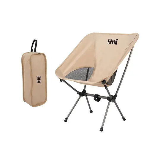 Складаний туристичний стілець BRS KY511B (Бежевий) - фото 3