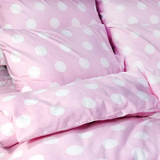 Семейный постельный комплект сатин розового цвета 328148 - фото 3