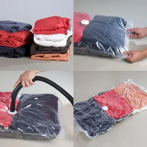 Пакет вакуумний Handy Home, з клапаном для пилососа, 110х75 см (HC-03) - фото 4