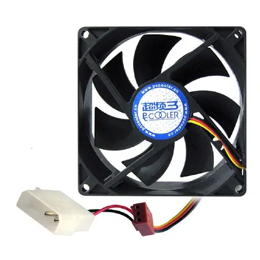 Кулер корпусной Pccooler F122, 3-pin + MOLEX, RPM 1200±10