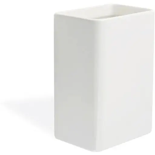 Склянка Stilhaus Gea керамічна настільна GE10AP білий - фото 1