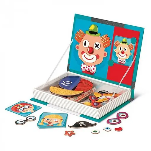 Набір для творчості "Клоун" LY8726-3 магнітна книга - фото 2