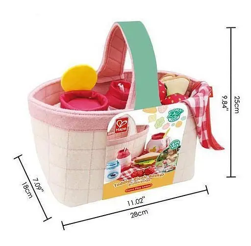 Игрушечные продукты Hape E3179 Набор игрушек - Корзина для пикника - фото 6
