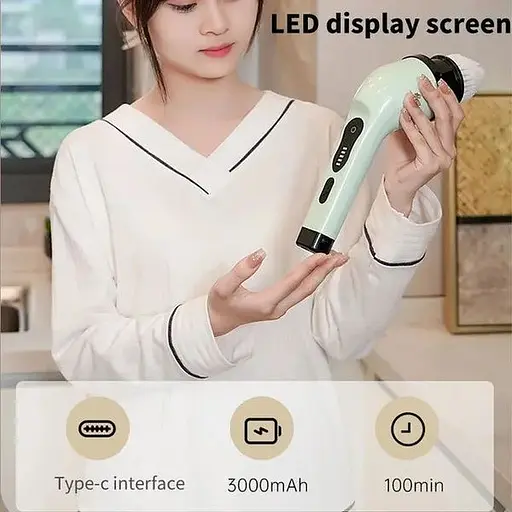 Щетка для уборки пола Electric Cleaning Brush электрическая - фото 5